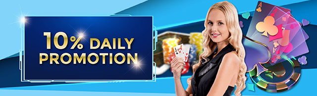 10% Daily Promotion