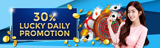 30% Lucky Daily Promotion