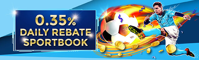 0.35% Daily Rebate Sportbook